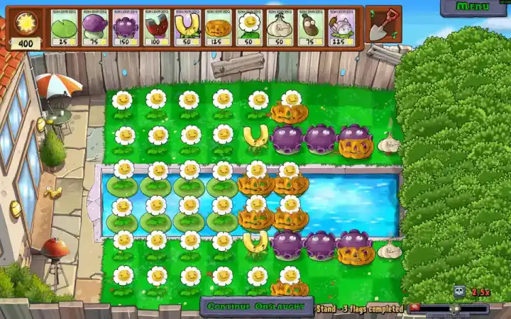 Plants vs. Zombies: Replanted – Last Stand Mini-Game Easy Money Strategy