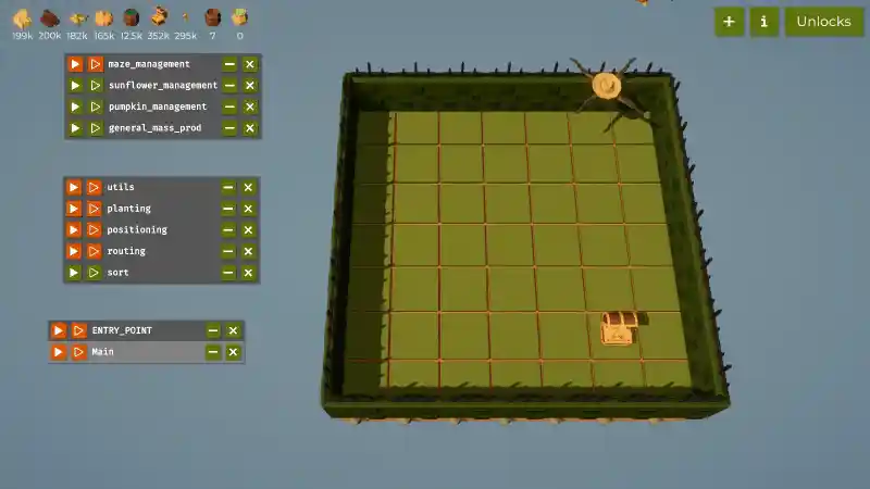 The Farmer Was Replaced: All Unlock Costs Guide
